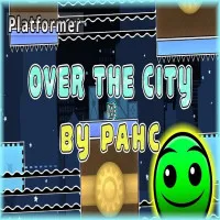 Geometry Dash Over the City